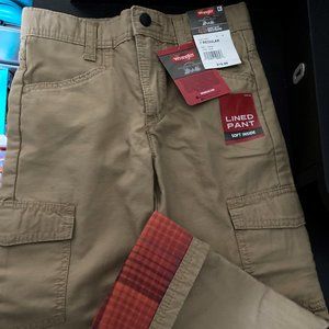 WRANGLER OUTDOOR SERIES. LINED PANTS. SIZE 7R
